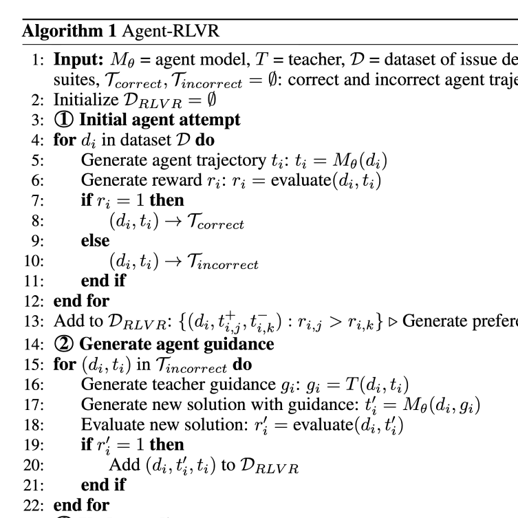 Agent-RLVR: Training Software Engineering Agents via Guidance and Environment Rewards